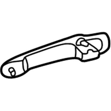 Mercedes-Benz 210-760-02-70 Handle, Outside