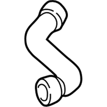 1997 Mercedes-Benz E420 Radiator Hose - 210-501-09-82