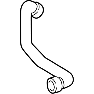 1997 Mercedes-Benz E420 Radiator Hose - 210-501-31-82