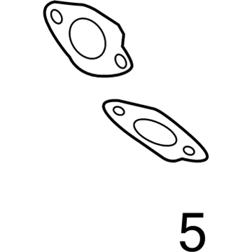 2010 Mercedes-Benz Sprinter 2500 EGR Tube Gaskets - 642-142-18-80