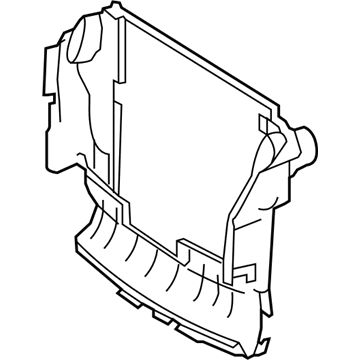 Mercedes-Benz 251-500-05-16 Air Baffle