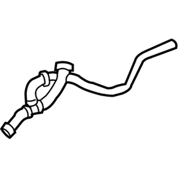 2010 Mercedes-Benz R350 Radiator Hose - 251-501-61-82