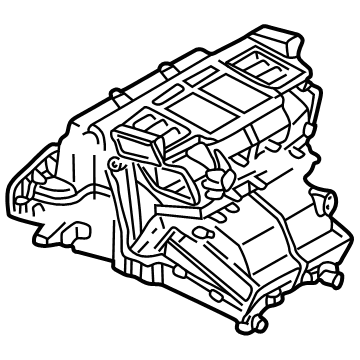 Mercedes-Benz 203-830-01-03 Air Distributor