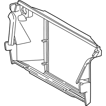 Mercedes-Benz 210-500-09-16 Air Baffle