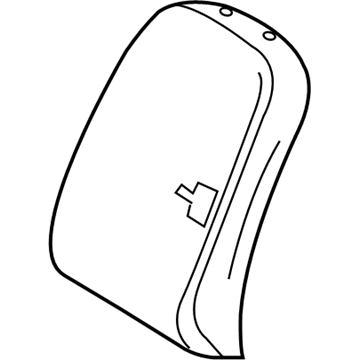 Mercedes-Benz 216-910-19-16 Seat Back Pad