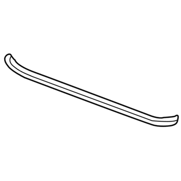 Mercedes-Benz G500 Weather Strip - 463-735-07-65