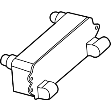 Mercedes-Benz G63 AMG Automatic Transmission Oil Cooler - 099-500-60-00