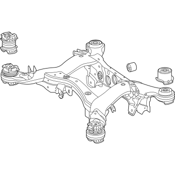 Mercedes-Benz 167-350-01-00 Suspension Crossmember