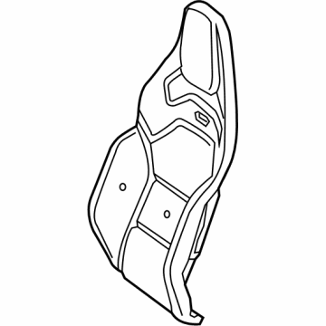 Mercedes-Benz 190-910-06-06 Seat Back Pad