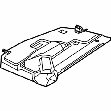 Mercedes-Benz 254-680-46-00 Under Cover