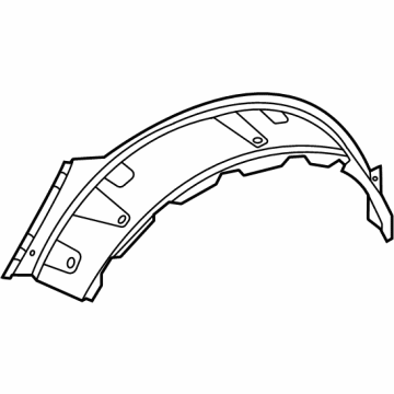 2023 Mercedes-Benz GLC300 Fender Splash Shield - 254-630-13-03