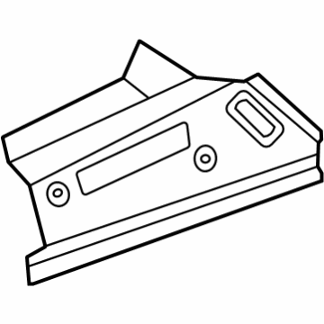 Mercedes-Benz 254-637-43-01 Lower Panel