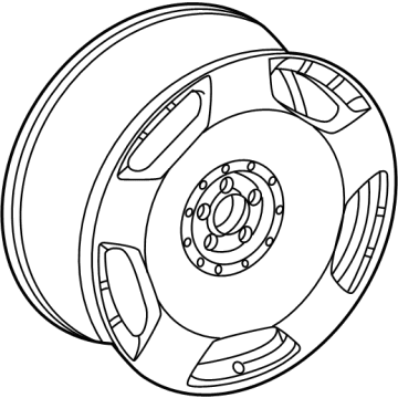 2021 Mercedes-Benz GLS63 AMG Alloy Wheels - 167-401-87-00-7X71