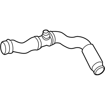 2015 Mercedes-Benz C250 Coolant Pipe - 204-501-96-82