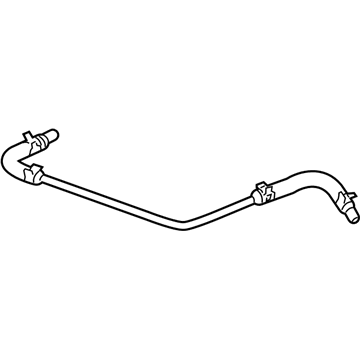 Mercedes-Benz 204-501-09-25 Vent Hose