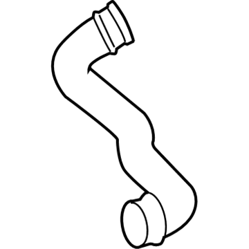 Mercedes-Benz 204-501-25-82 Upper Hose