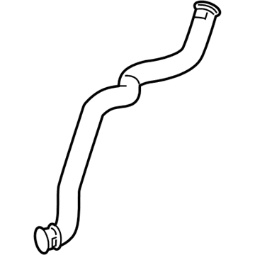 2014 Mercedes-Benz E350 Oil Cooler Hose - 204-501-71-82