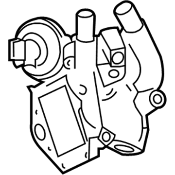 Mercedes-Benz Sprinter 3500 Secondary Air Injection Check Valve - 642-140-02-00-64