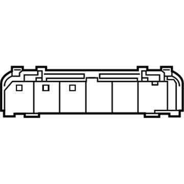 Mercedes-Benz 205-905-80-09-9107 Switch Assembly