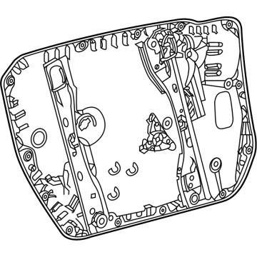 Mercedes-Benz 167-720-85-00 Window Regulator