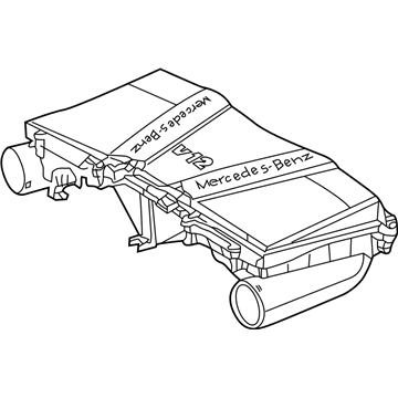 Mercedes-Benz 137-090-04-01 Air Cleaner Assembly