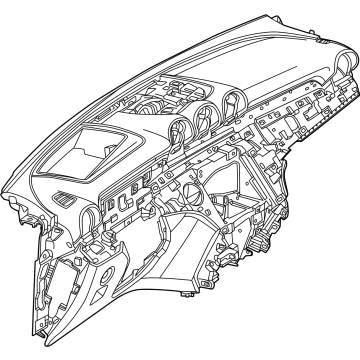 Mercedes-Benz 254-680-25-01-8V10 Instrument Panel