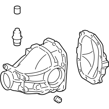 Mercedes-Benz 219-350-27-14-80 Differential Assembly