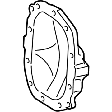 Mercedes-Benz 211-351-03-08 Axle Cover