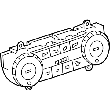 Mercedes-Benz GLE63 AMG S A/C Switch - 166-900-90-21