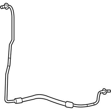 Mercedes-Benz 166-500-76-72 Lower Pipe