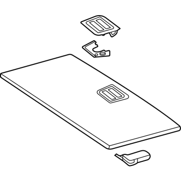 Mercedes-Benz 297-680-24-00-9H42 Floor Cover