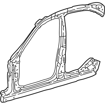 Mercedes-Benz 212-630-41-00 Aperture Reinforcement