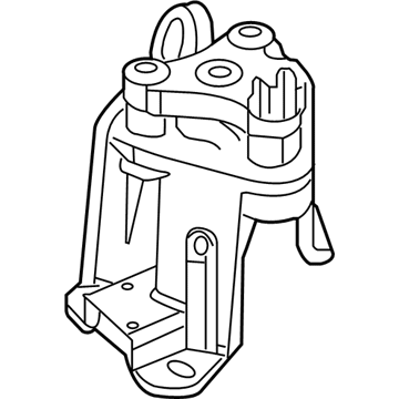 Mercedes-Benz 212-430-18-10 ABS Pump Assembly Bracket