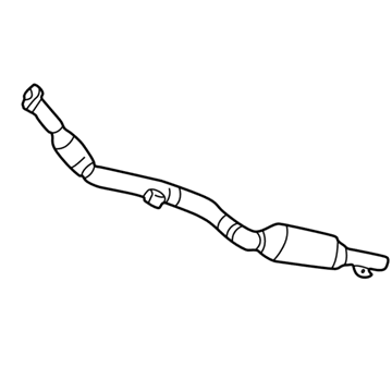 1997 Mercedes-Benz E420 Catalytic Converter - 210-490-45-19-80