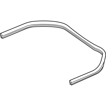 Mercedes-Benz S500 Weather Strip - 223-887-07-00