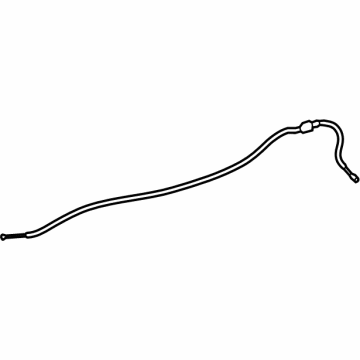 Mercedes-Benz S580e Hood Release Cable - 223-880-23-00-64