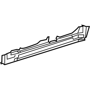 Mercedes-Benz 219-630-03-40 Rocker Reinforcement