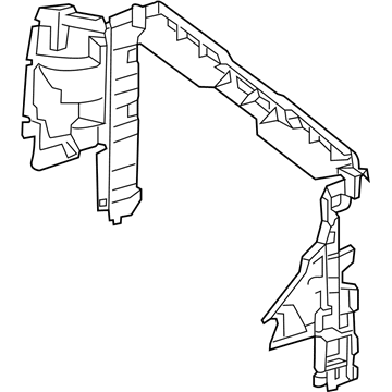 Mercedes-Benz 217-505-03-00 Upper Baffle