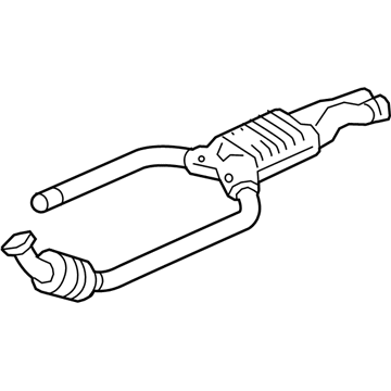 Mercedes-Benz 212-490-63-47 Catalytic Converter