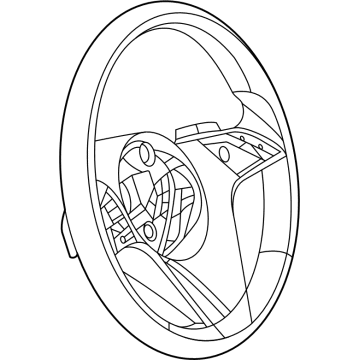 Mercedes-Benz 099-460-38-10-9E38 Steering Wheel