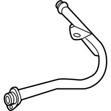 Mercedes-Benz 642-200-09-52 Coolant Line