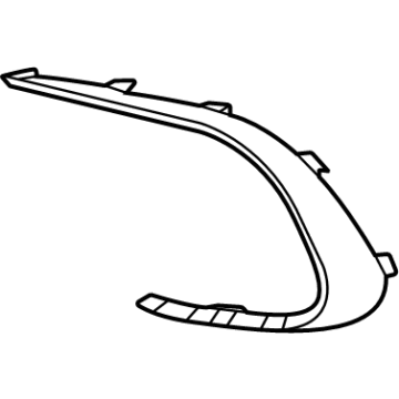 Mercedes-Benz 297-885-34-02 Outer Molding