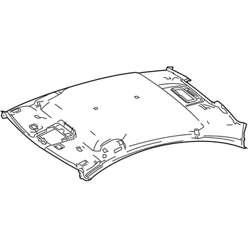 Mercedes-Benz 207-690-02-50-8P23 Headliner