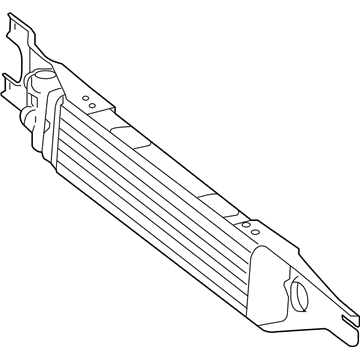 2011 Mercedes-Benz R350 Automatic Transmission Oil Cooler - 164-500-24-00-64