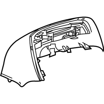 Mercedes-Benz 204-811-09-07-7755 Mirror Cover