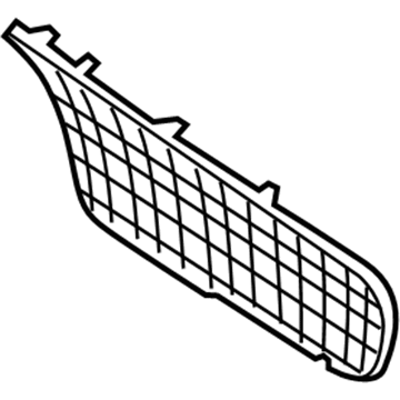 Mercedes-Benz 253-888-03-00 Grille Cover