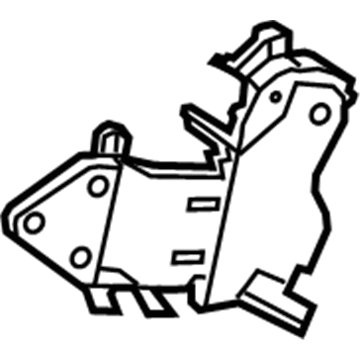 Mercedes-Benz 212-733-01-08 Lock Assembly Inner Cover