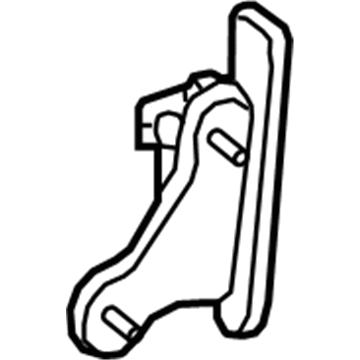 Mercedes-Benz 204-730-12-37 Lower Hinge