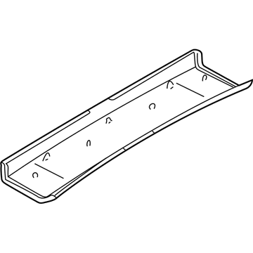 Mercedes-Benz 210-740-06-70-9B70 Upper Trim