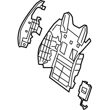 Mercedes-Benz 222-800-21-00 Actuator Assembly